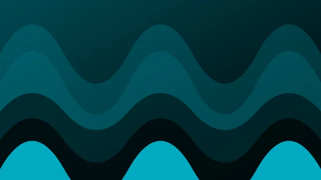 Dark Teal waves desktop wallpaper — free 4K dark teal wallpaper 3840x2160