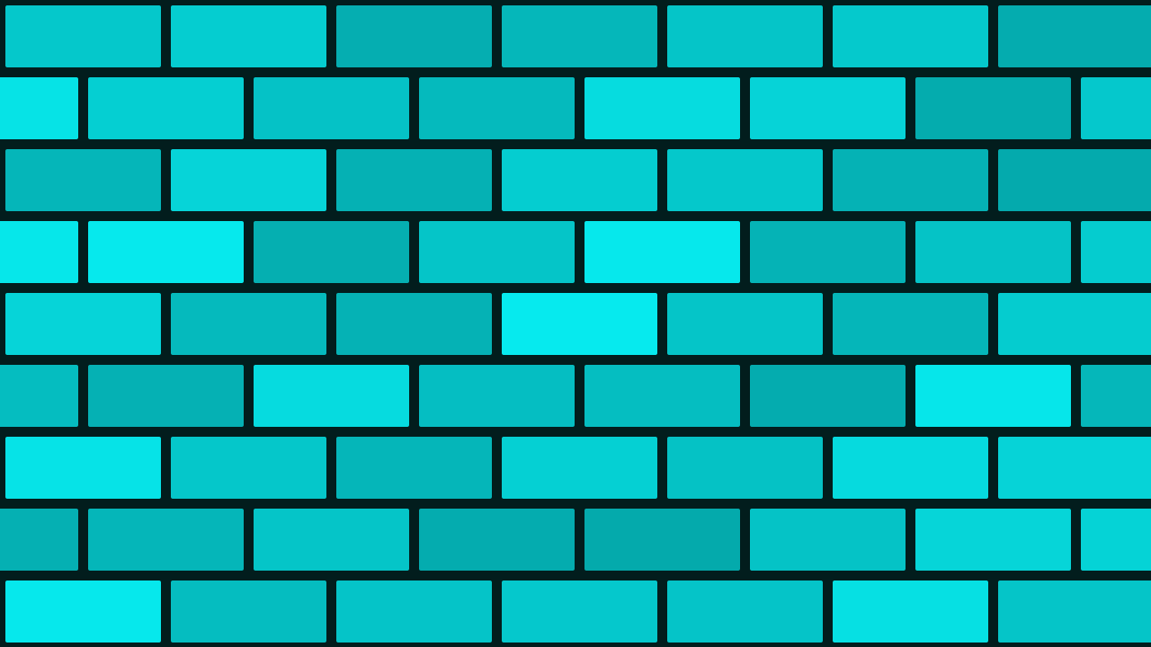 Dark Turquoise brick background — free HD dark turquoise color wallpaper 1920x1080