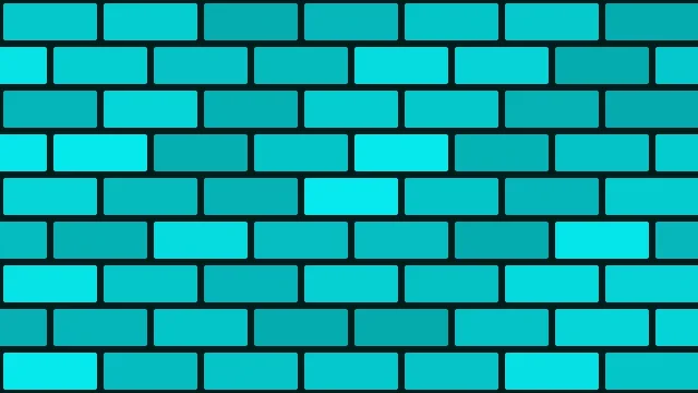Dark Turquoise brick desktop wallpaper — free 4K dark turquoise wallpaper 3840x2160