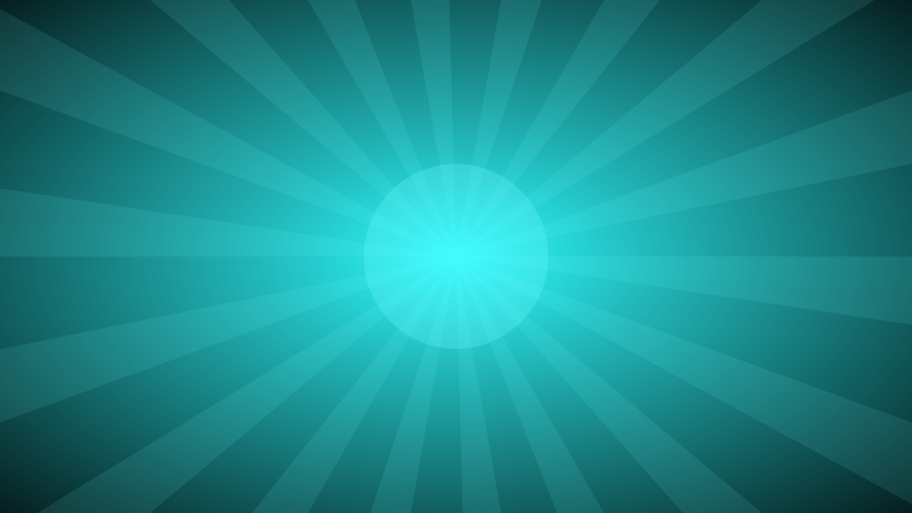 Dark Turquoise rays background — free HD dark turquoise color wallpaper 1920x1080