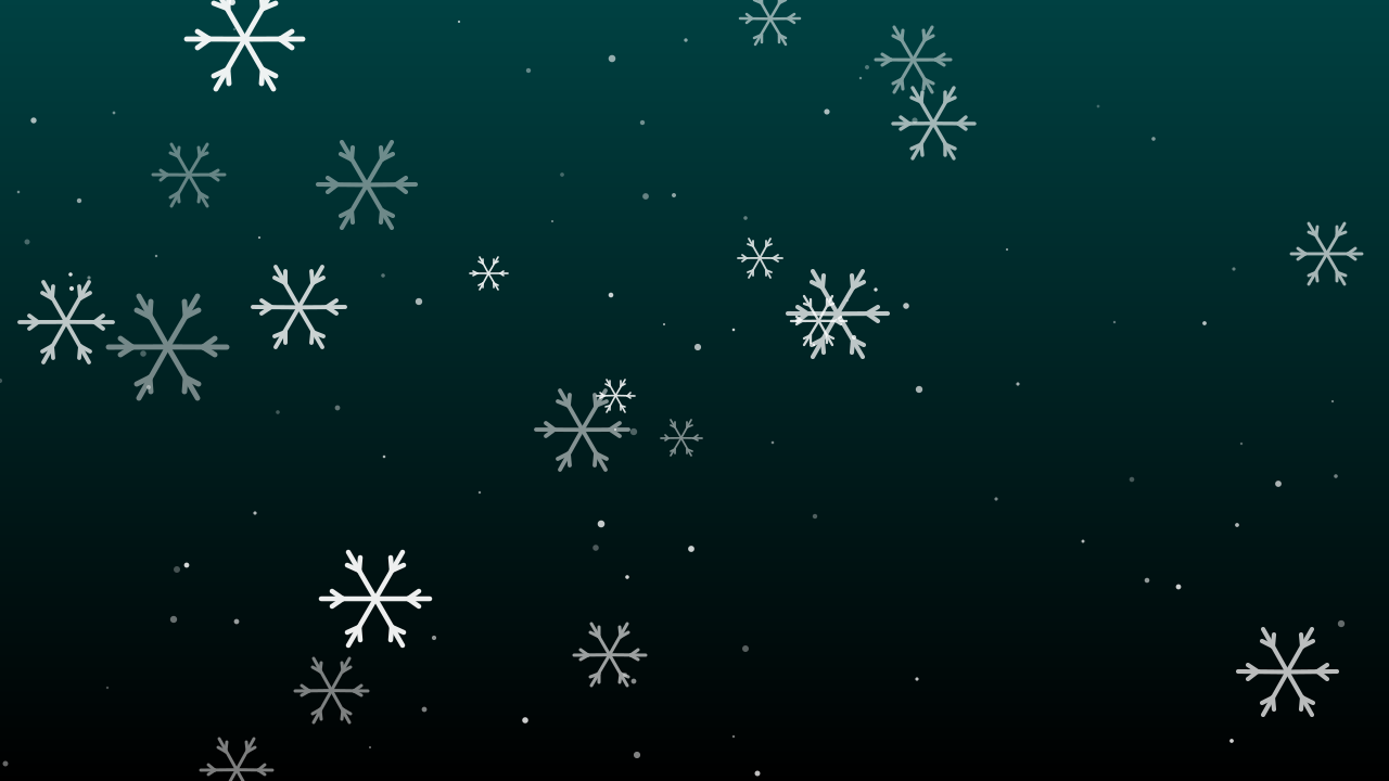 Dark Turquoise snowflake background — free HD dark turquoise color wallpaper 1920x1080