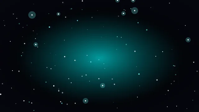 Dark Turquoise starry background — free HD dark turquoise color wallpaper 1920x1080