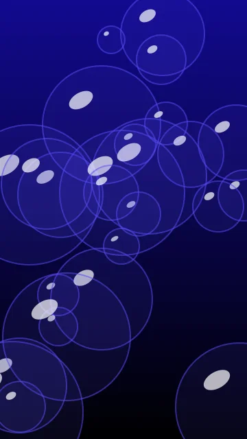 Dark Ultramarine bubbles phone wallpaper — free HD dark ultramarine mobile wallpaper 1080x1920