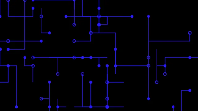 Dark Ultramarine circuit board background — free HD dark ultramarine color wallpaper 1920x1080