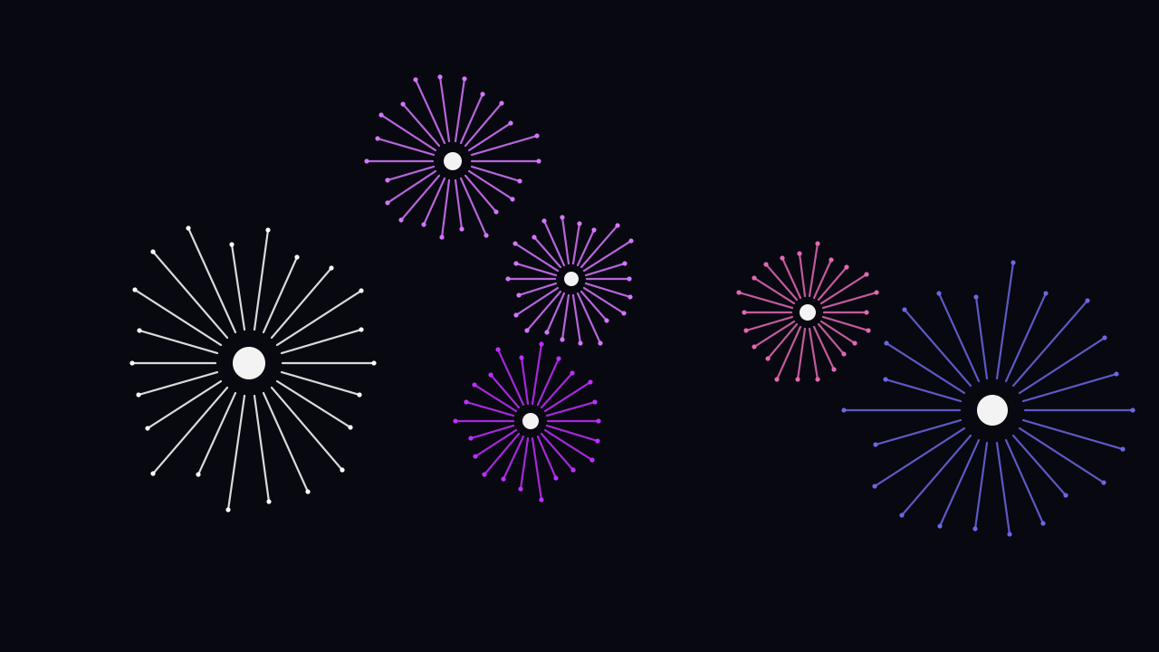 Dark Violet fireworks background — free HD dark violet color wallpaper 1920x1080