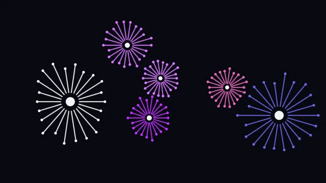 Dark Violet fireworks background — free HD dark violet color wallpaper 1920x1080
