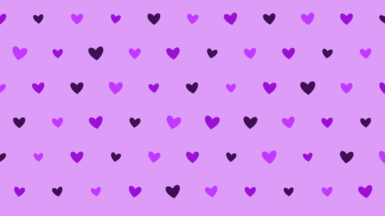 Dark Violet hearts background — free HD dark violet color wallpaper 1920x1080