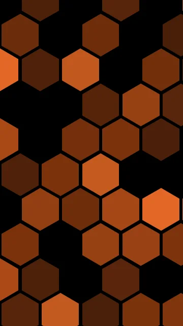 Dark Walnut hexagon phone wallpaper — free HD dark walnut mobile wallpaper 1080x1920