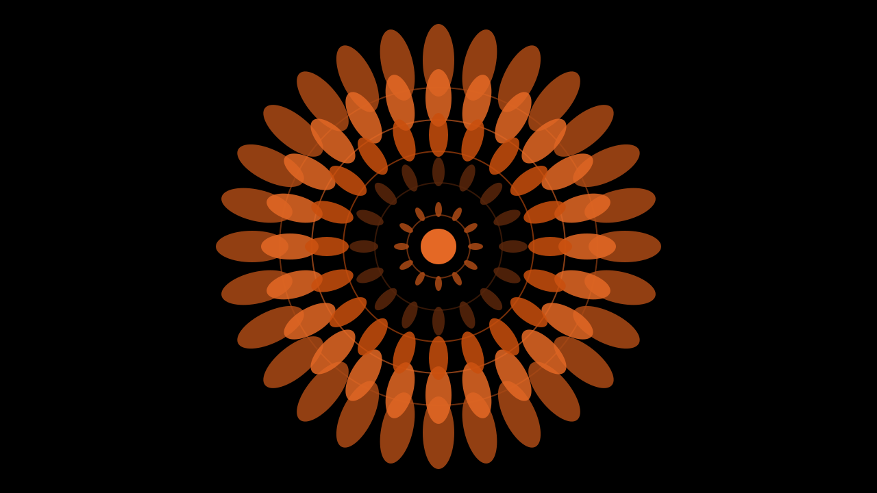 Dark Walnut mandala background — free HD dark walnut color wallpaper 1920x1080