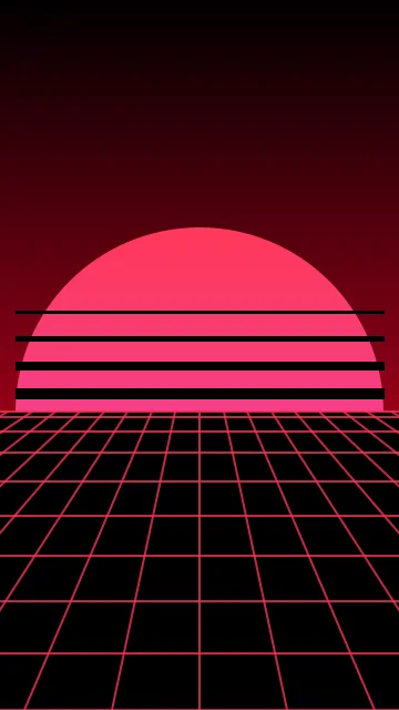 Deep Crimson vaporwave phone wallpaper — free HD deep crimson mobile wallpaper 1080x1920