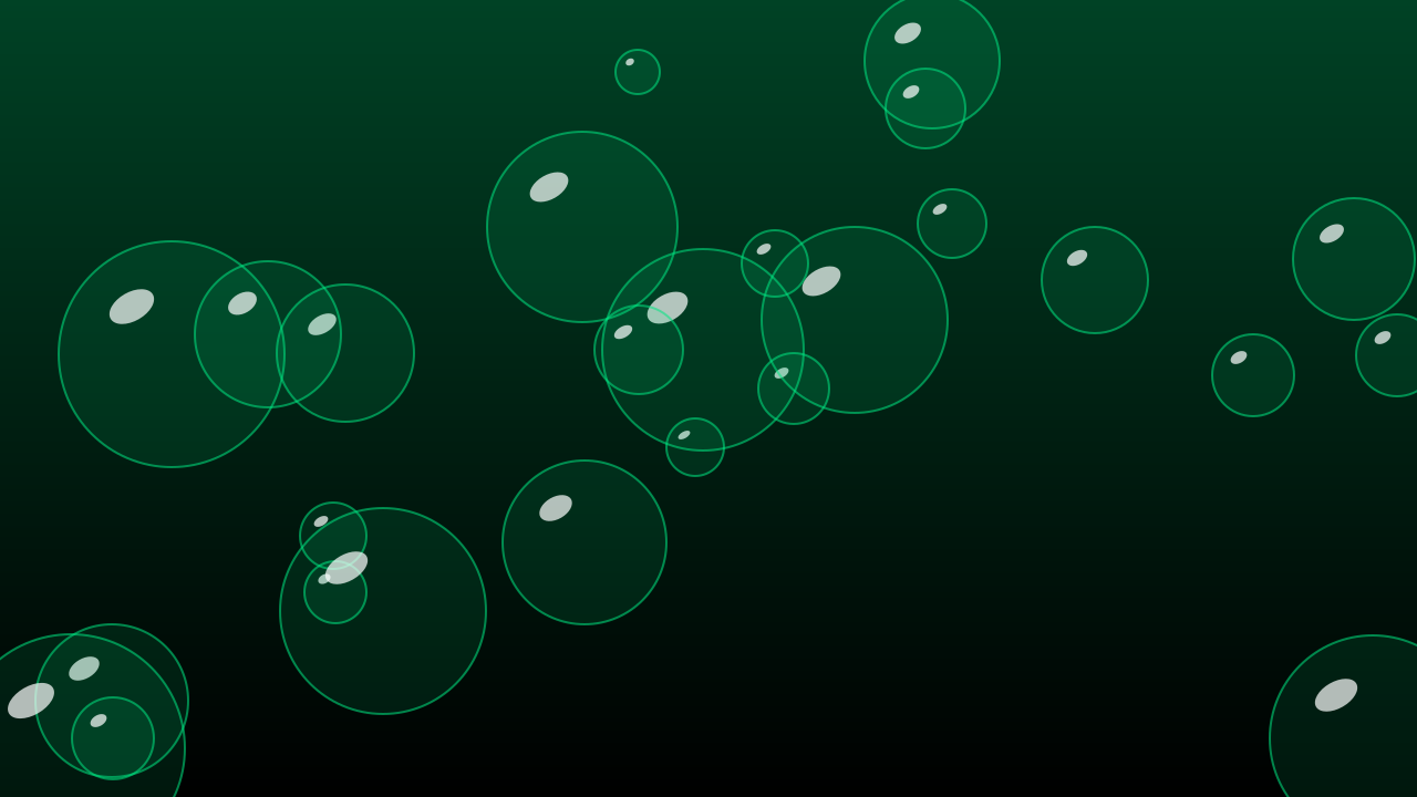 Deep Forest bubbles background — free HD deep forest color wallpaper 1920x1080