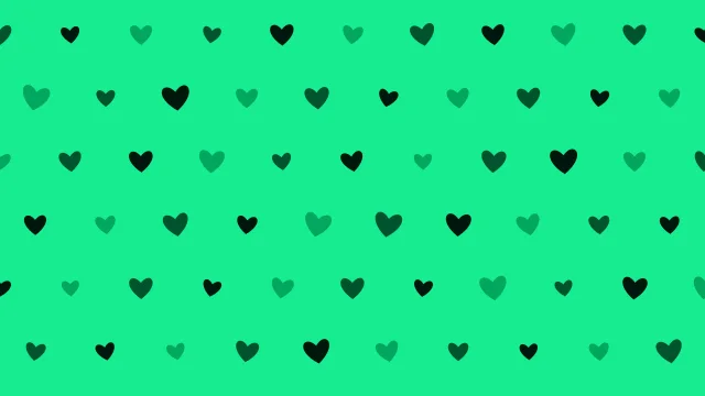 Deep Forest hearts background — free HD deep forest color wallpaper 1920x1080