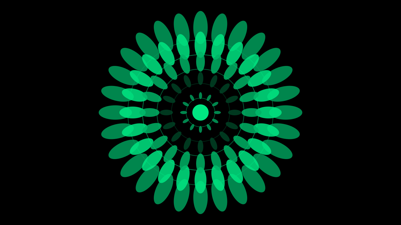 Deep Forest mandala background — free HD deep forest color wallpaper 1920x1080
