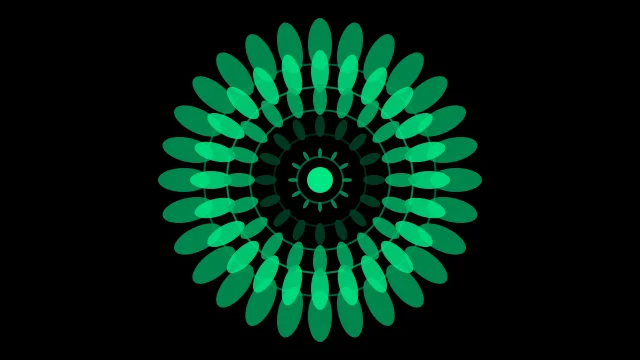 Deep Forest mandala background — free HD deep forest color wallpaper 1920x1080