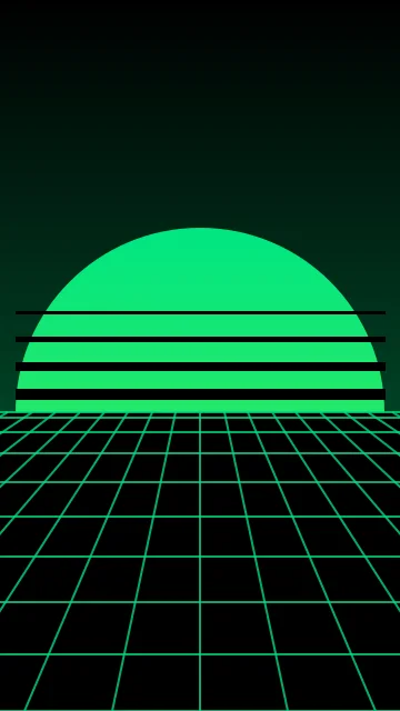 Deep Forest vaporwave phone wallpaper — free HD deep forest mobile wallpaper 1080x1920