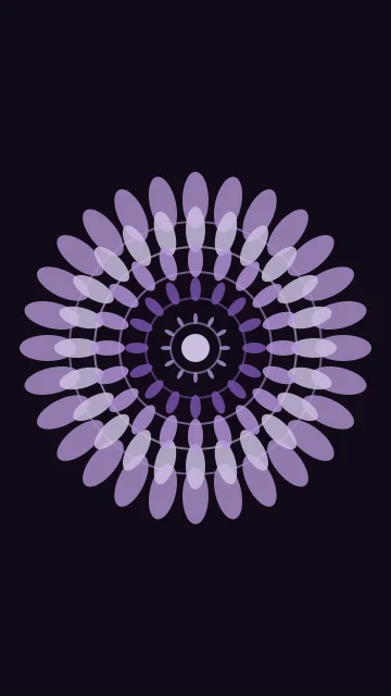 Deep Lilac mandala phone wallpaper — free HD deep lilac mobile wallpaper 1080x1920
