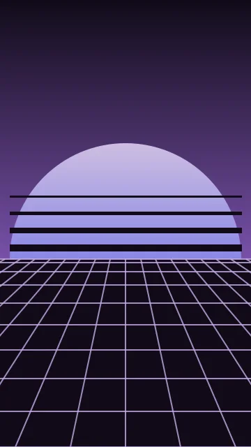 Deep Lilac vaporwave phone wallpaper — free HD deep lilac mobile wallpaper 1080x1920