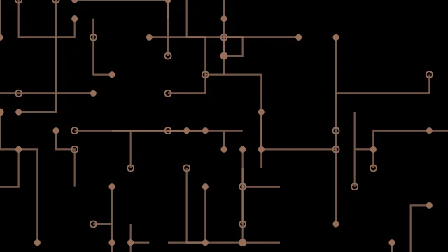 Deep Mocha circuit board background — free HD deep mocha color wallpaper 1920x1080