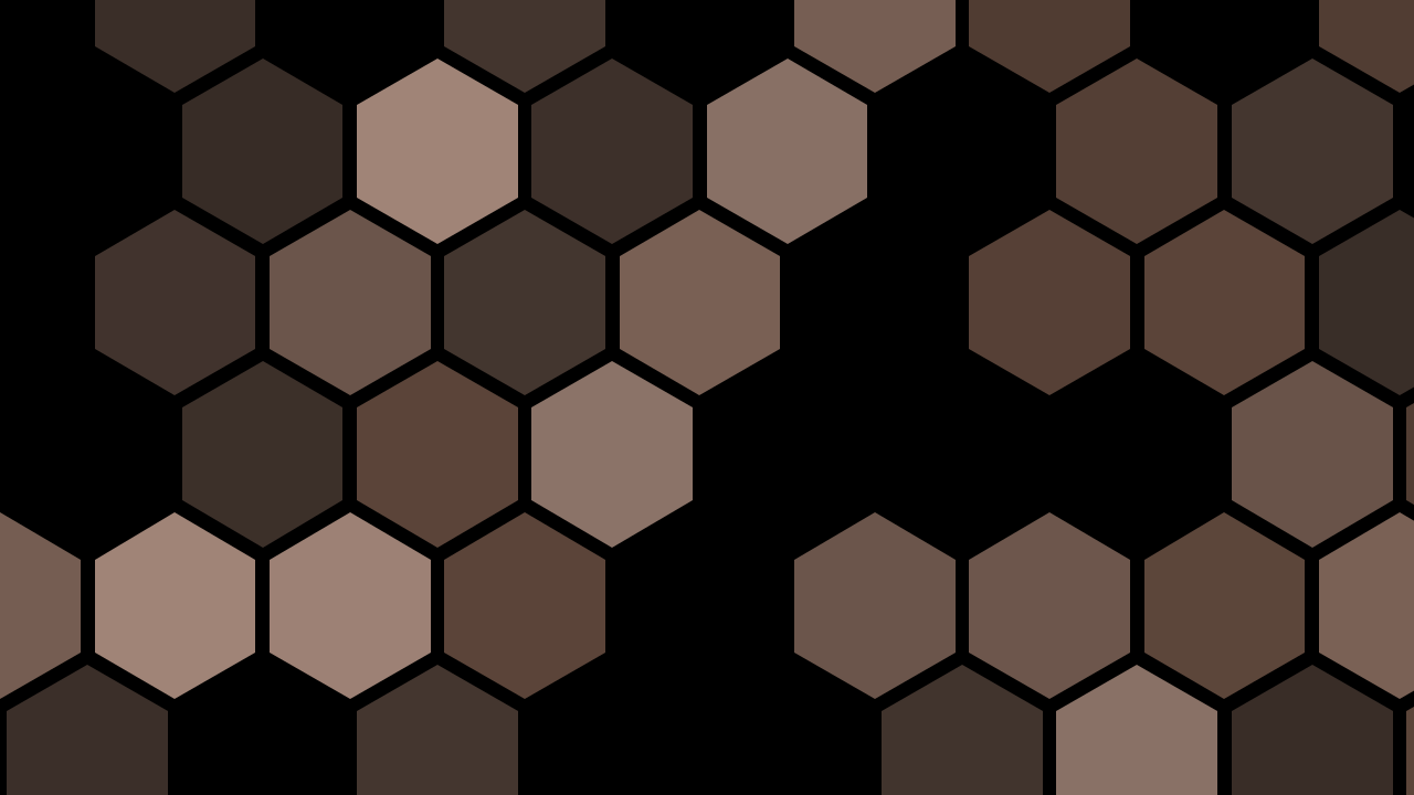 Deep Mocha hexagon background — free HD deep mocha color wallpaper 1920x1080