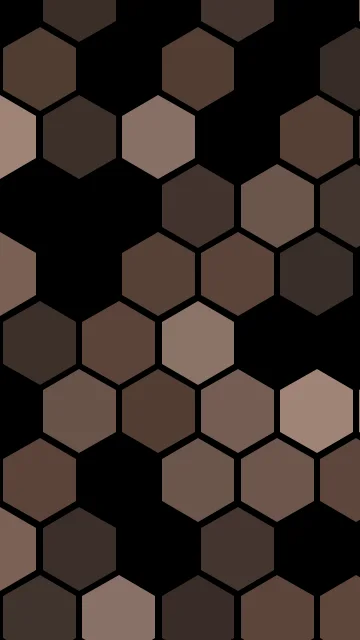 Deep Mocha hexagon phone wallpaper — free HD deep mocha mobile wallpaper 1080x1920