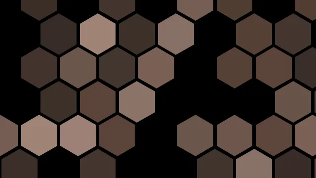 Deep Mocha hexagon background — free HD deep mocha color wallpaper 1920x1080