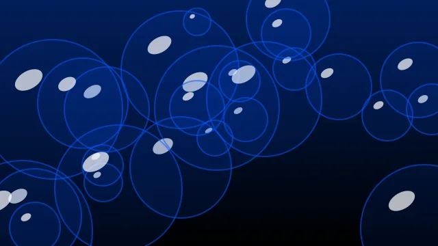 Deep Navy bubbles background — free HD deep navy color wallpaper 1920x1080