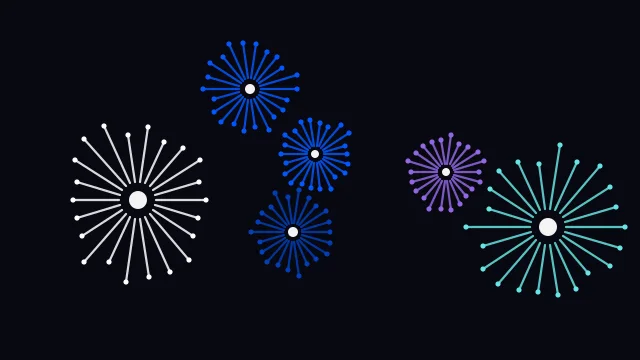 Deep Navy fireworks background — free HD deep navy color wallpaper 1920x1080