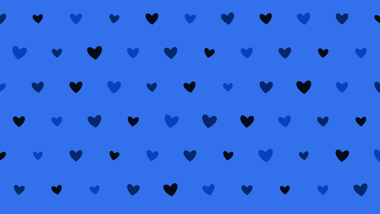Deep Navy hearts background — free HD deep navy color wallpaper 1920x1080