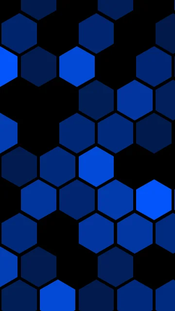 Deep Navy hexagon phone wallpaper — free HD deep navy mobile wallpaper 1080x1920