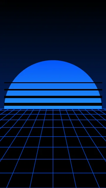 Deep Navy vaporwave phone wallpaper — free HD deep navy mobile wallpaper 1080x1920