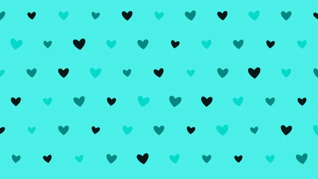 Deep Ocean hearts background — free HD deep ocean color wallpaper 1920x1080