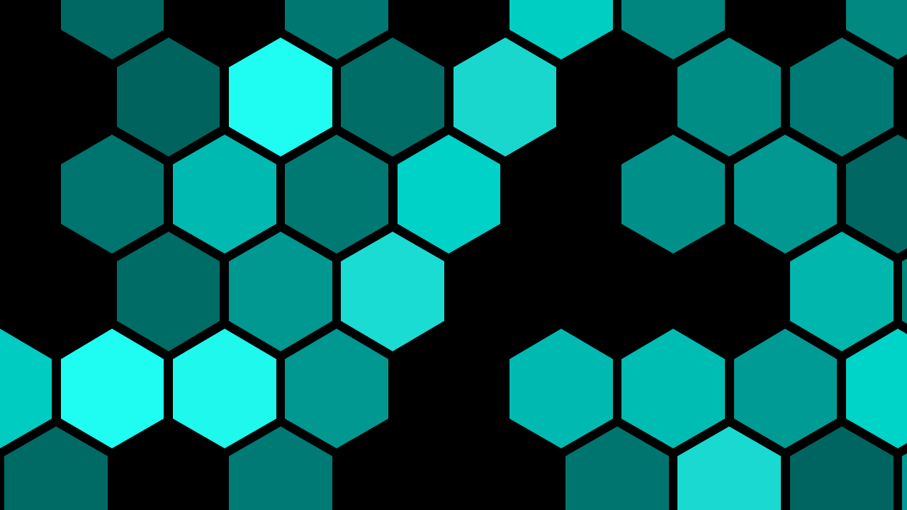 Deep Ocean hexagon background — free HD deep ocean color wallpaper 1920x1080