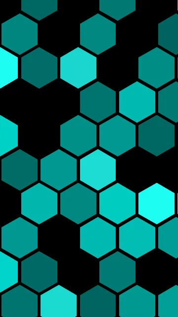 Deep Ocean hexagon phone wallpaper — free HD deep ocean mobile wallpaper 1080x1920