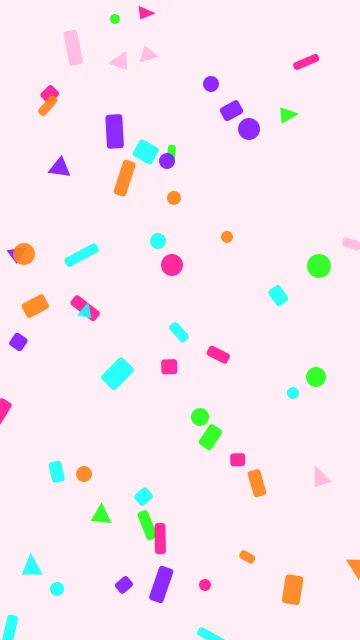 Deep Pink confetti phone wallpaper — free HD deep pink mobile wallpaper 1080x1920
