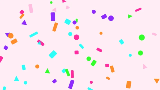 Deep Pink confetti desktop wallpaper — free 4K deep pink wallpaper 3840x2160