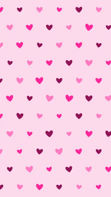Deep Pink hearts phone wallpaper — free HD deep pink mobile wallpaper 1080x1920