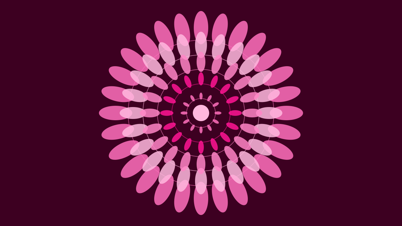 Deep Pink mandala background — free HD deep pink color wallpaper 1920x1080