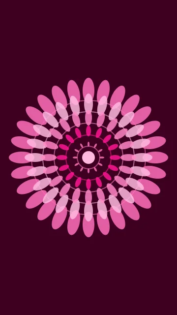 Deep Pink mandala phone wallpaper — free HD deep pink mobile wallpaper 1080x1920