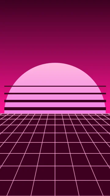 Deep Pink vaporwave phone wallpaper — free HD deep pink mobile wallpaper 1080x1920