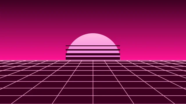Deep Pink vaporwave desktop wallpaper — free 4K deep pink wallpaper 3840x2160