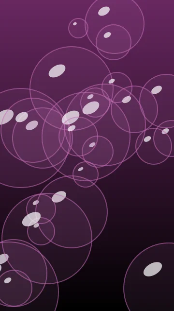 Deep Purple bubbles phone wallpaper — free HD deep purple mobile wallpaper 1080x1920