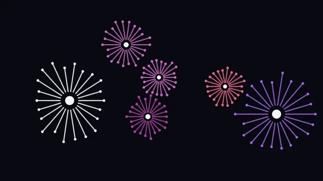 Deep Purple fireworks background — free HD deep purple color wallpaper 1920x1080