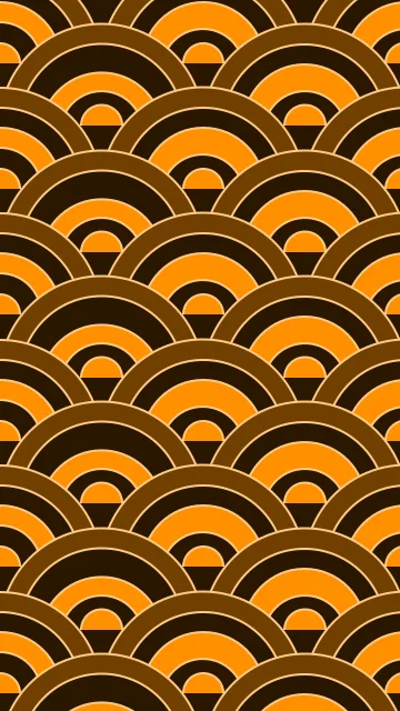 Deep Saffron artdeco phone wallpaper — free HD deep saffron mobile wallpaper 1080x1920
