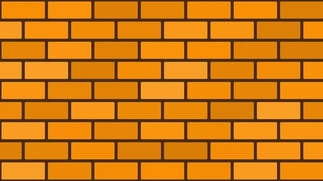 Deep Saffron brick background — free HD deep saffron color wallpaper 1920x1080