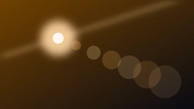 Deep Saffron lens flare background — free HD deep saffron color wallpaper 1920x1080