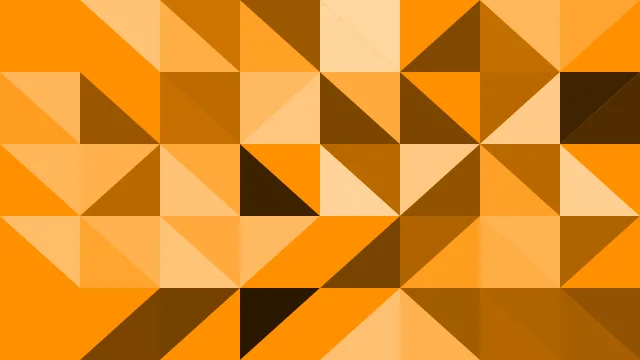 Deep Saffron geometric background — free HD deep saffron color wallpaper 1920x1080