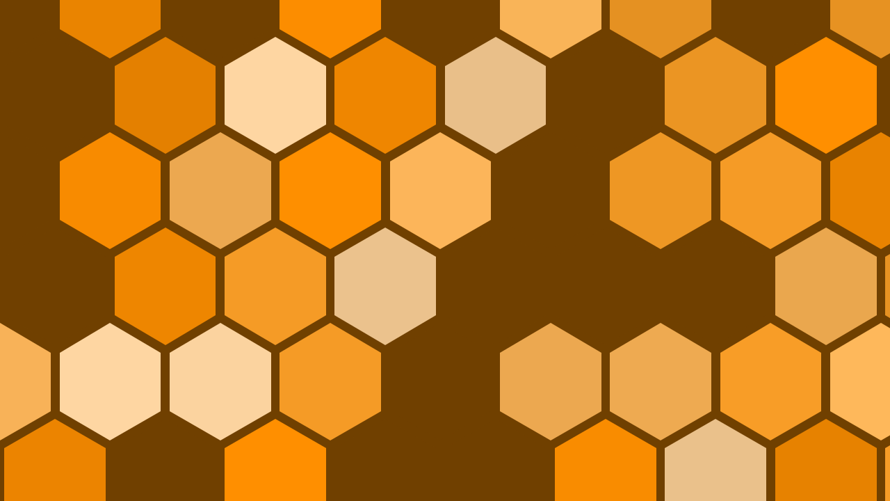 Deep Saffron hexagon background — free HD deep saffron color wallpaper 1920x1080