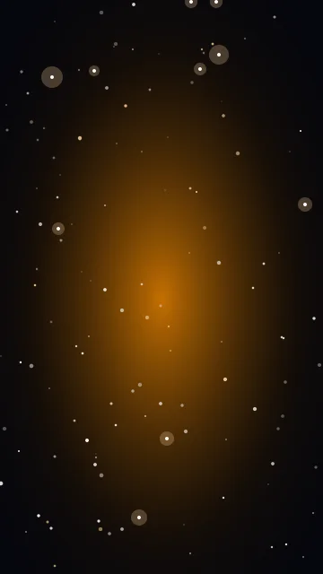 Deep Saffron stars phone wallpaper — free HD deep saffron mobile wallpaper 1080x1920