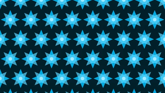 Deep Sky Blue arabesque desktop wallpaper — free 4K deep sky blue wallpaper 3840x2160
