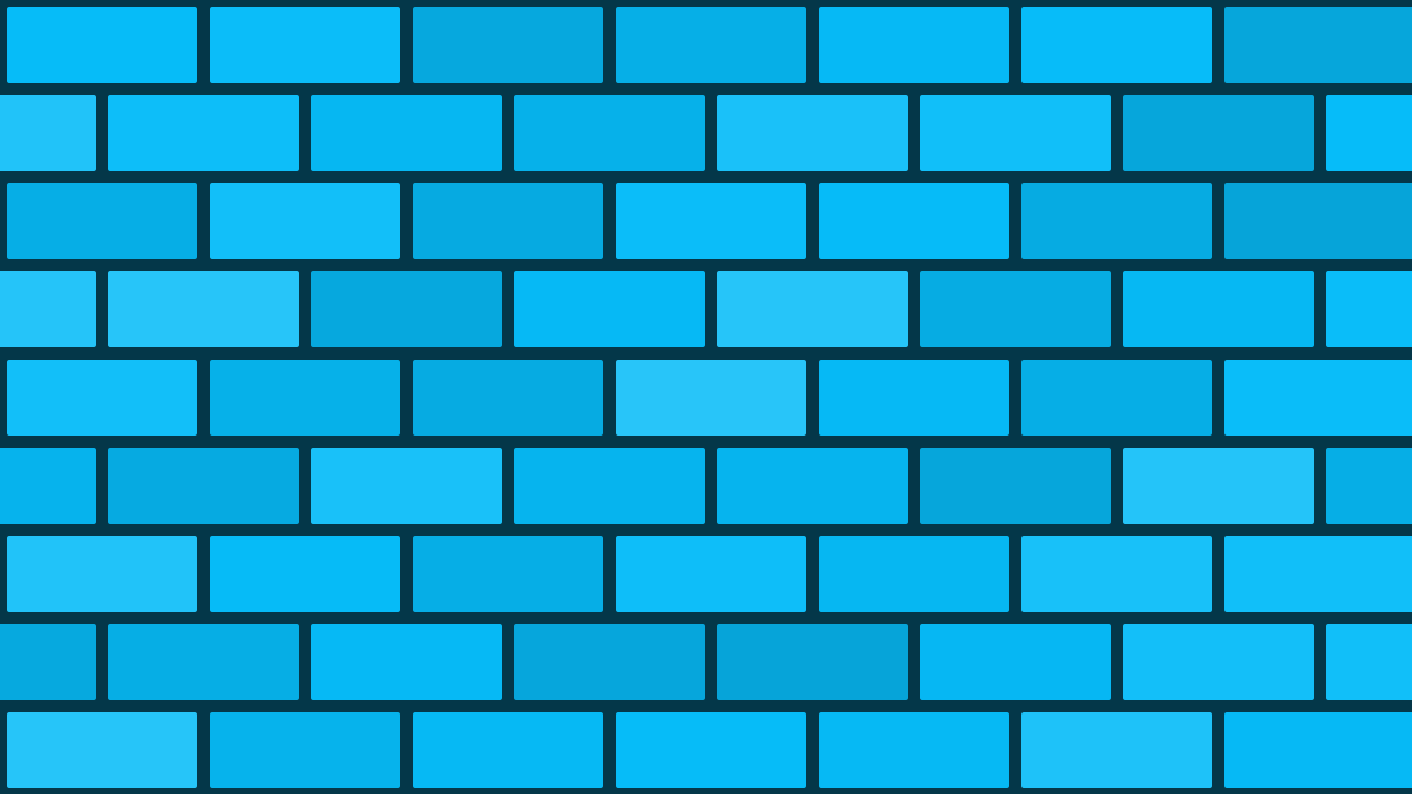 Deep Sky Blue brick background — free HD deep sky blue color wallpaper 1920x1080